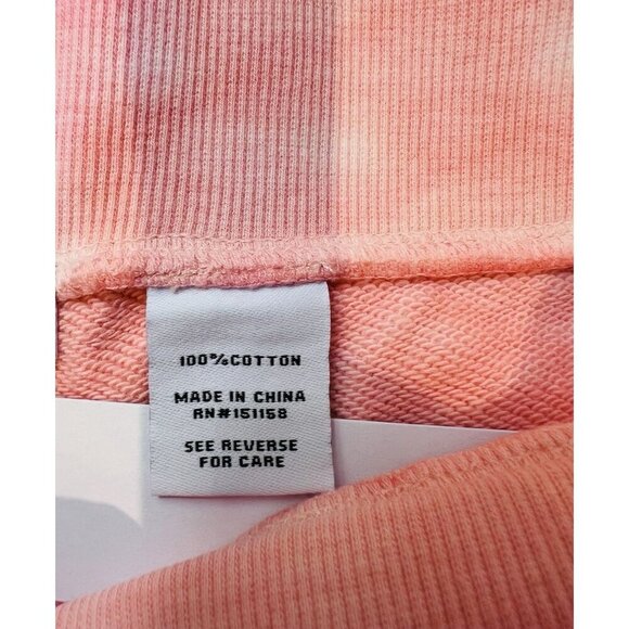 525 America Revolve Dolphin Shorts XS Coral Multi Athleisure Comfort Cotton NWT - Picture 3 of 8